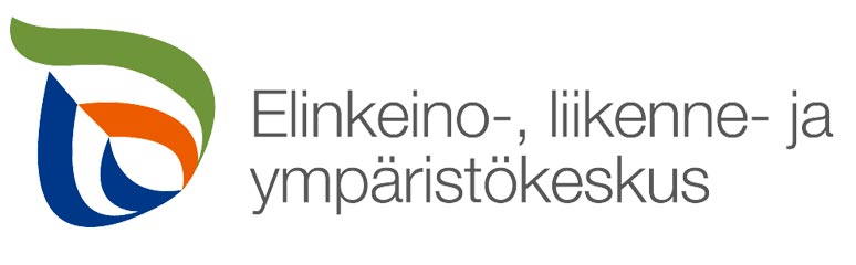 Elinkeino-, liikenne- ja ympäristökeskuksen logo